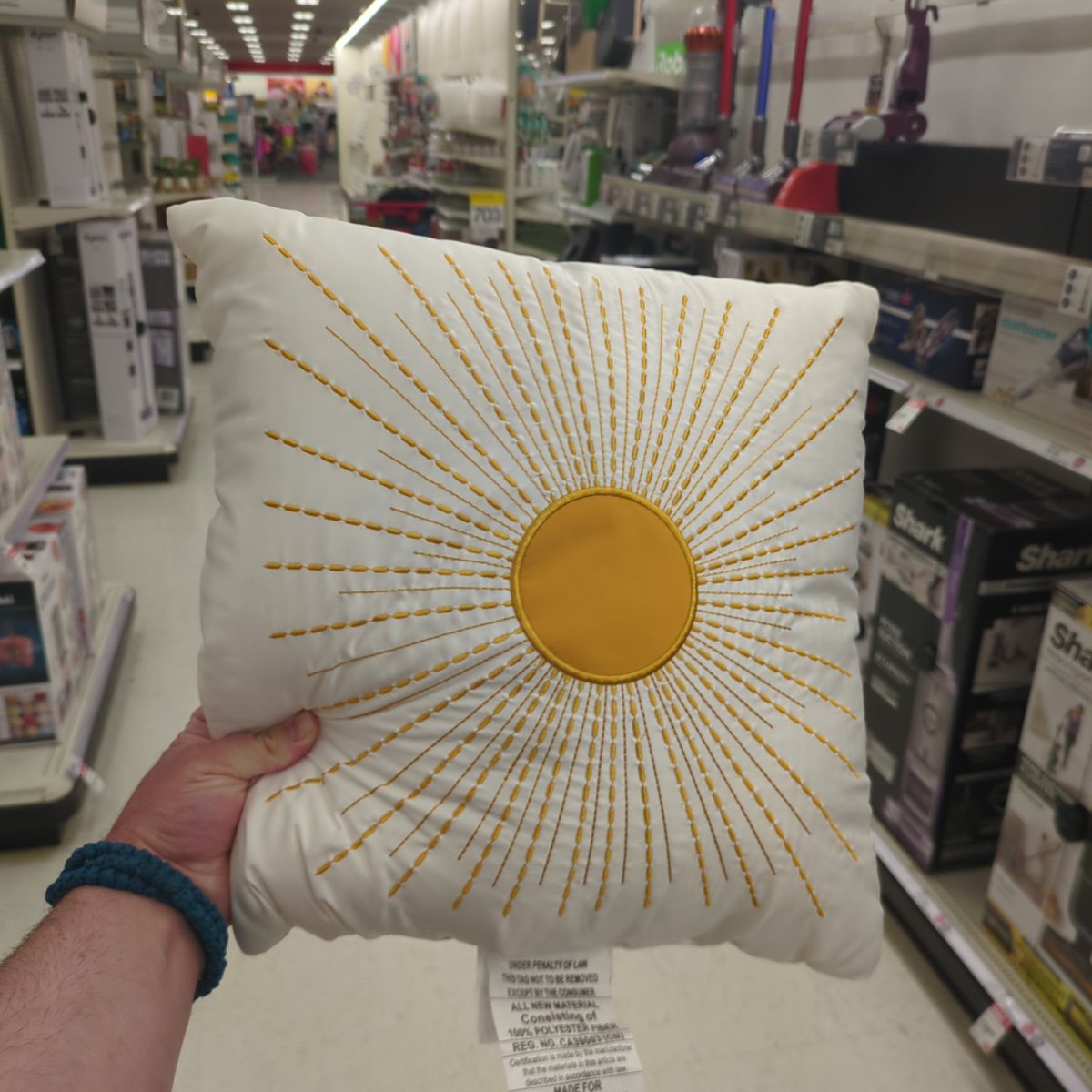 Good news! Eucharistic Revival pillows are half off at the Target