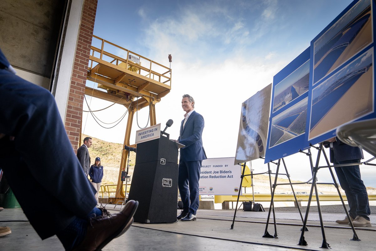 More power, more water: solar-over-canal projects are coming to CA! We’re working with @usbr to explore efforts that prevent water from evaporating — while generating clean power. This pilot program is just the beginning of our innovative solutions to combat the climate crisis.