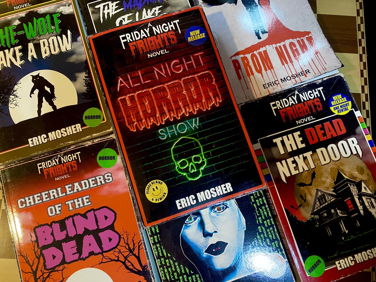 Worsel96's tweet image. Since #selfpublishing is trending, here are a few of my books that are inspired by the horror movies I watched growing up. They're available at amazon.com/stores/Eric-Mo…
