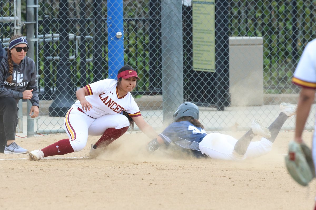 Softball Final: El Camino 8, Lancers 2. Monica Gutierrez launched a monster HR but state #12 Warriors send PCC to defeat.