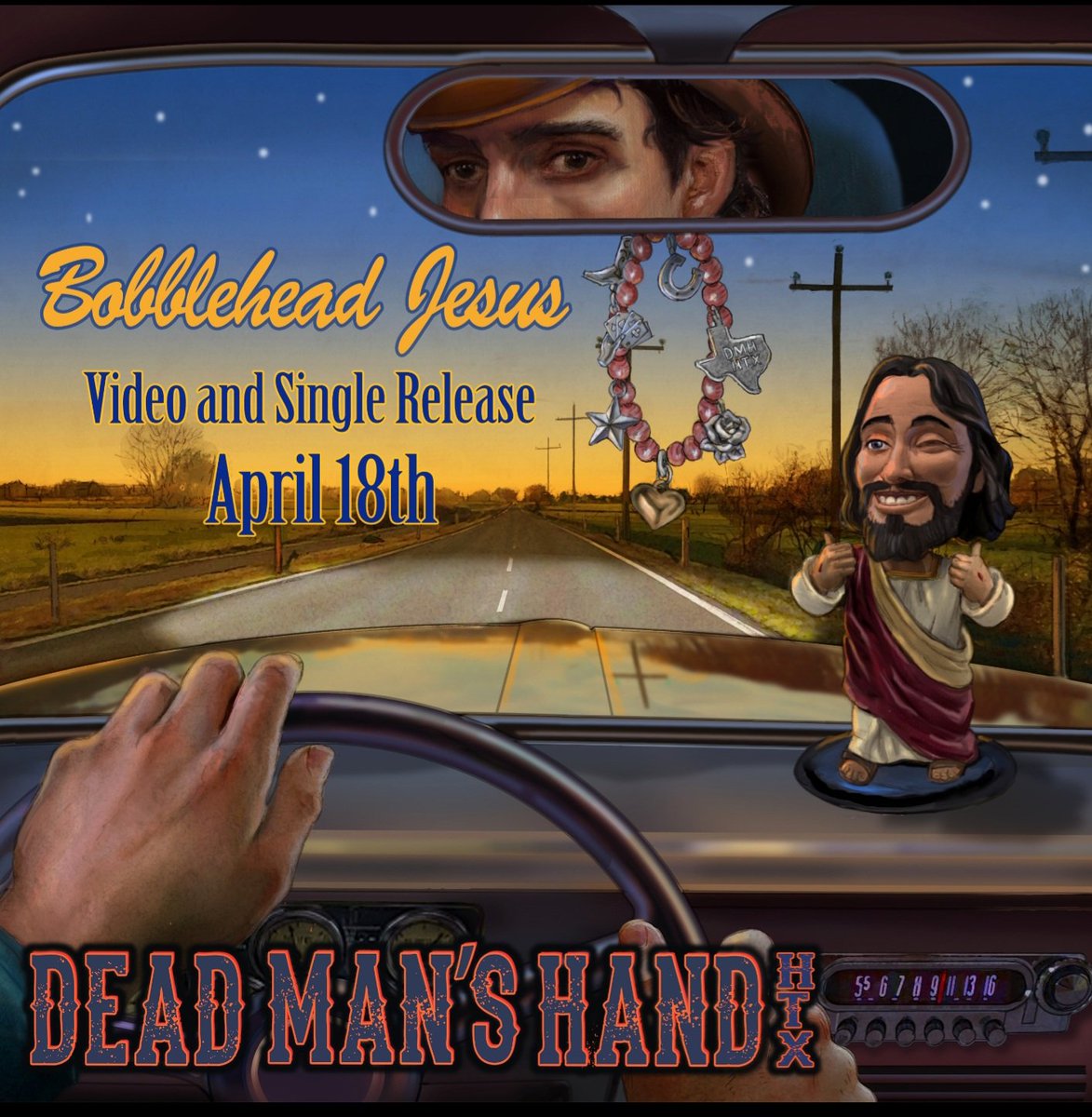JohnnyRockBallz's tweet photo. Dead Man's Hand is proud to announce our newest video for our song "Bobblehead Jesus" is complete and we will be releasing the video and single on April 18th, stay tuned to streaming services and  our last video for Devil's Due,  check it out here 👇

https://t.co/0WM7dmRcLn https://t.co/KsVB6ZWYNM