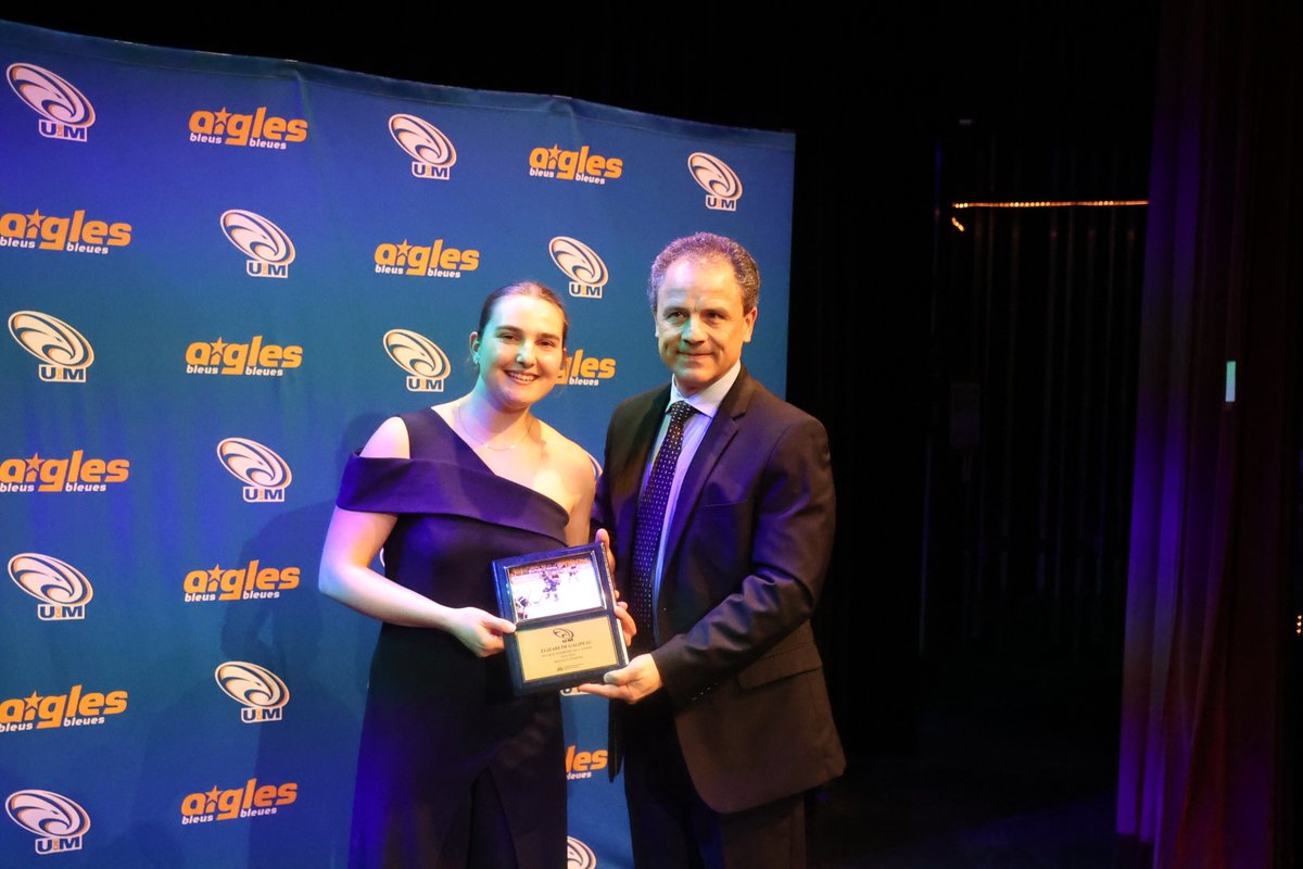 legern_'s tweet photo. Félicitations à Oliver Adam et Elizabeth Galipeau, les recrues de l'année 2023-2024 sports universitaires @aiglesbleus Université de Moncton https://t.co/lUFj4QlGuT