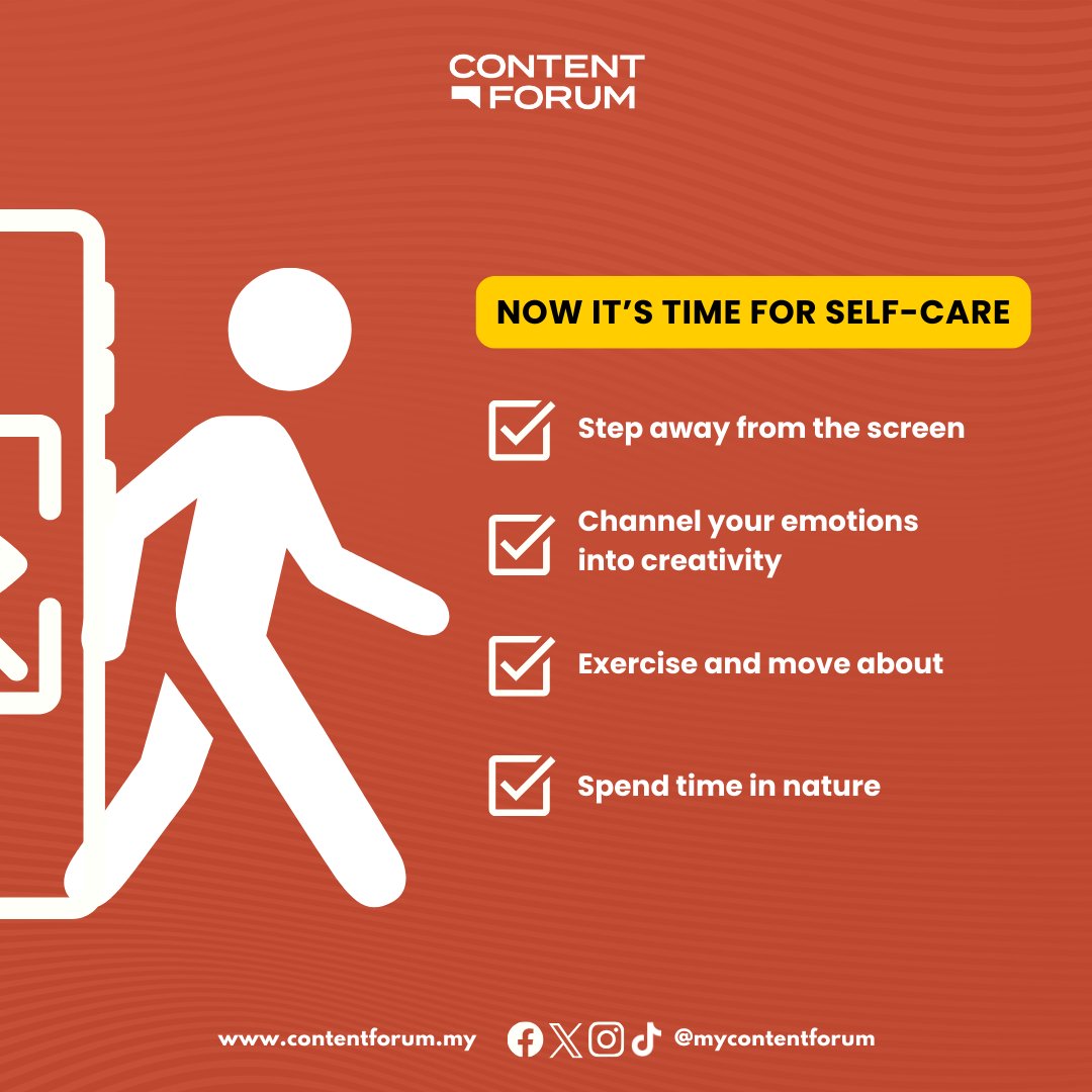 mycontentforum's tweet image. Feel free to share this post with anyone who might need a gentle reminder to prioritize their well-being. Take care, everyone! 🫰🏼
#MyContentForum
#SelfCare
#TriggeringContent