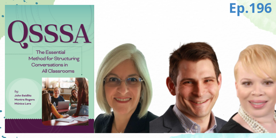 @DRMLARA, @stfleenor, y Dr. Rogers teamed up to write an entire book on QSSSA. Listen to this practical podcast conversation about effectively structuring, accountable academic conversations.  tinyurl.com/4jsh88ms