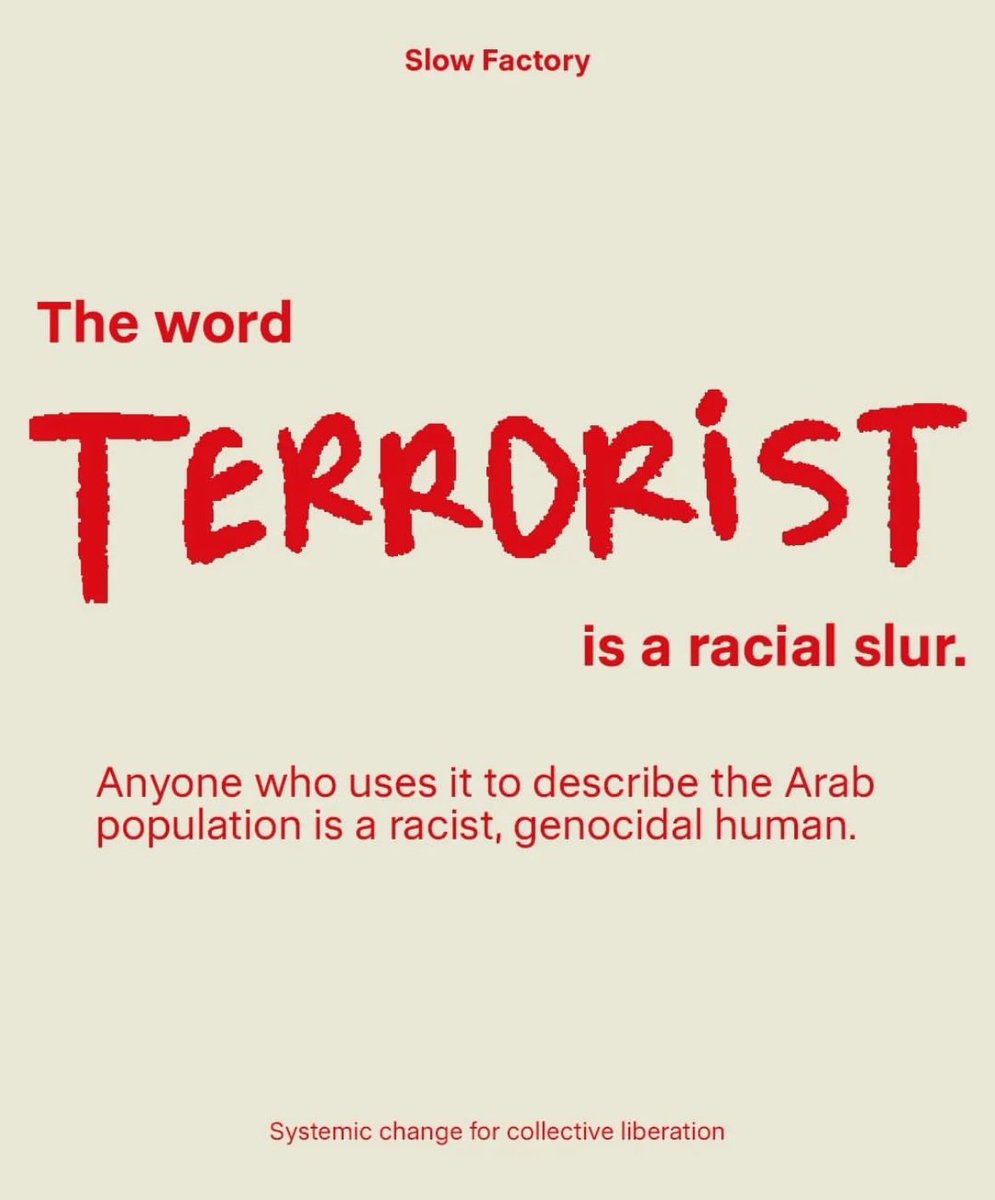 The word 'terrorist' is not a racial slur. The word 'terrorist' is a descriptor for people who commit acts of terrorism. Acts of terrorism are acts that intentionally instill terror in their victims. Therefore: terrorist is not a slur, but a descriptor for those who commit…