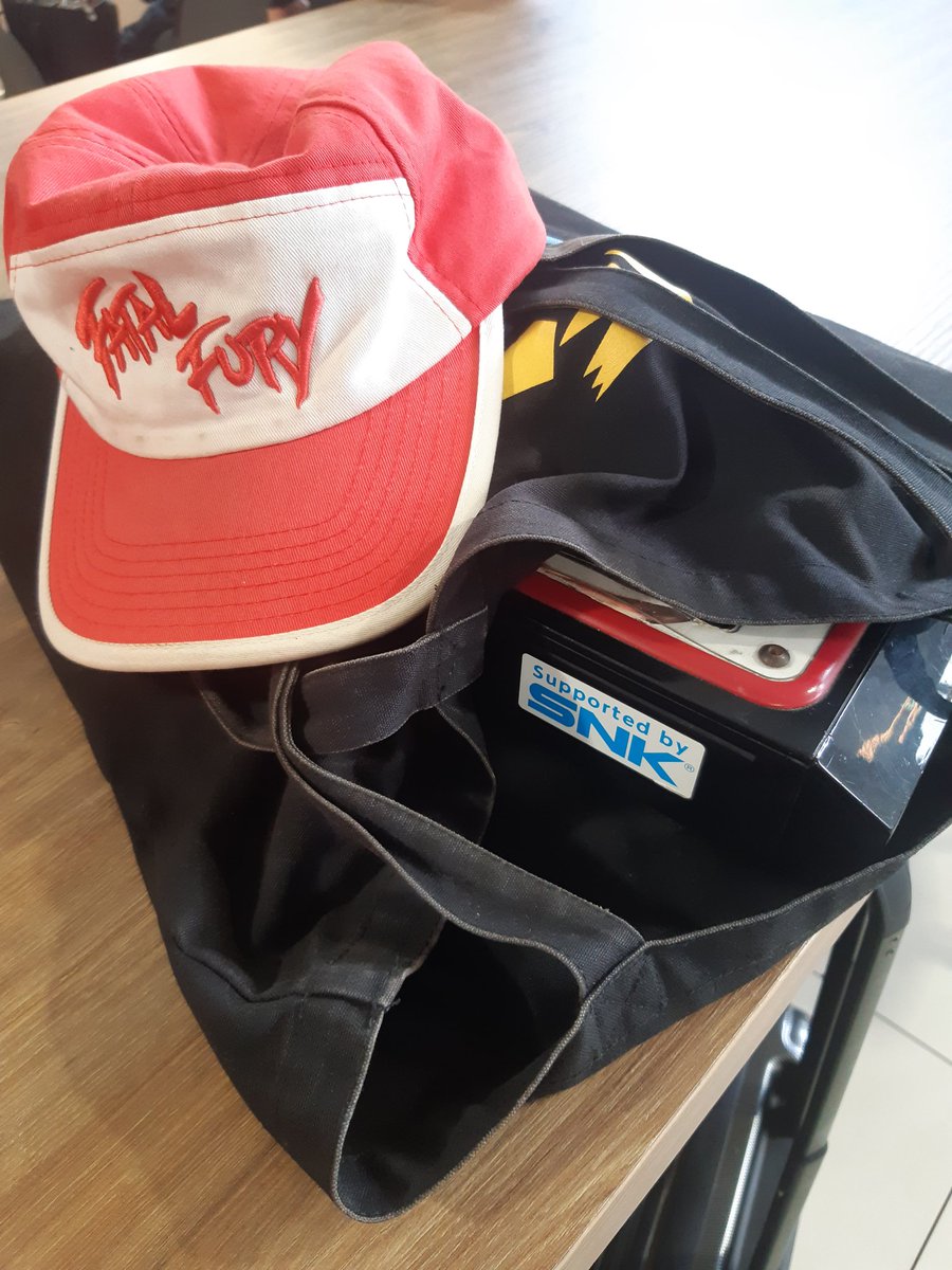 TAJgarou's tweet photo. Awaiting my flight for an action packed weekend at @TheActionFGC. Gonna make it a good one and bring the #SNK goodness to Canberra. See you soon.
#ACTIONFGC https://t.co/2eNBtXiMiD