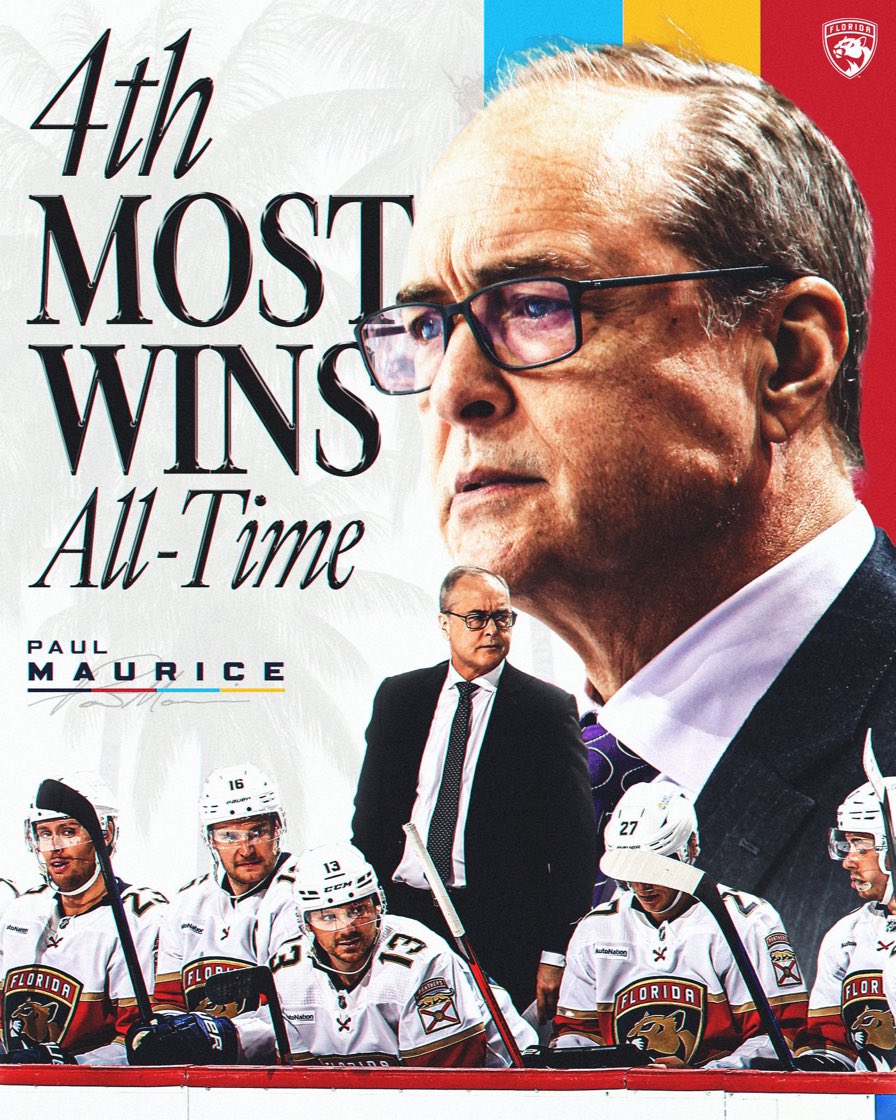 Congrats to an old #Leafs coach on making history tonight! 
#paulmaurice 
#NHL 
#nhlcoach 
#hartfordwhalers
#CauseChaos 
#LeafsForever
#GoJetsGo 
#TimeToHunt