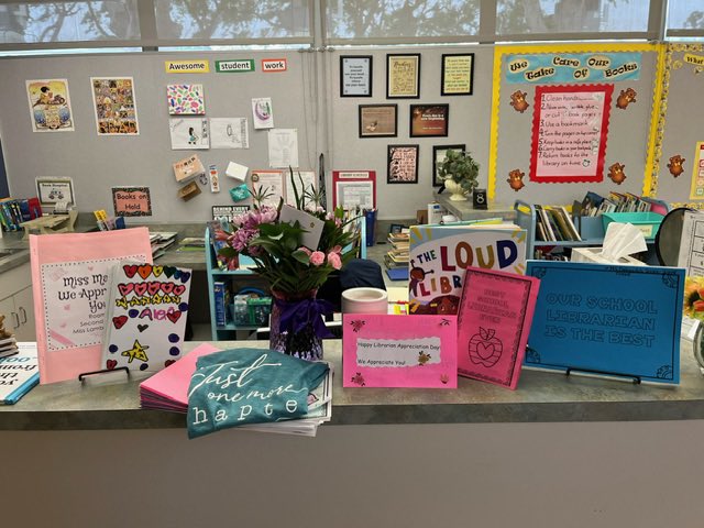 Jenna Tremayne (@cuca_principal) on Twitter photo Happy Librarian Appreciation Day! Happy Librarian Appreciation Day!