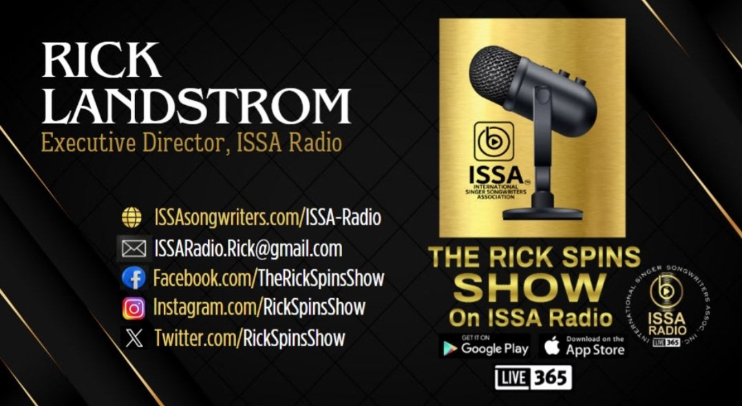 Rick Landstrom who has graciously accepted the position at @RadioISSA as Executive Director! Big plans are coming! Taking our radio station to a whole new level! Let's go!!! ISSAsongwriters.com/issa-radio #nextlevel #promotions2024 #worldwide #support #rickspins