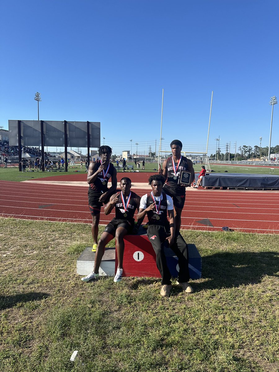 Proud of my kids today they showed a lot of heart. It’s been a long season but them reaching their goals of winning District 14-6A was worth it. Couldn’t have done it without my amazing staff and student athletes they get the praise and glory