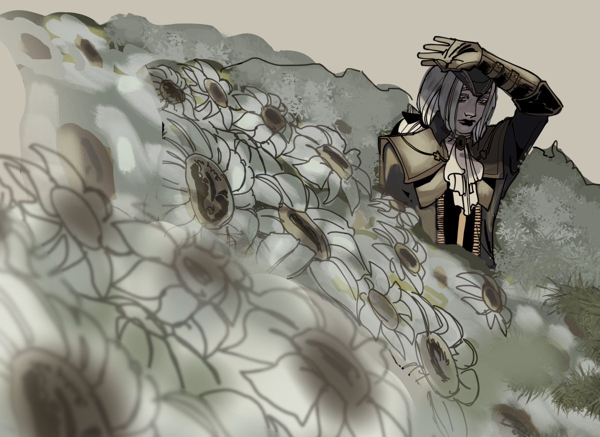 lady maria + cat
#bloodborne
