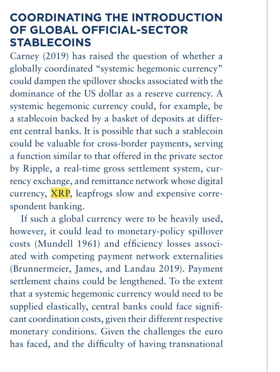 We knew of the idea because the community found the documents like this one from 2019 Kudos to all #Ripple #XRP
