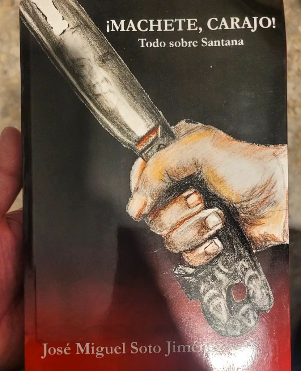 Lectura para este mes de #abril: ¡Machete, carajo! Todo sobre Santana de @sotojimenezv
#historia #PrimeraRepublica #política #PedroSantana #Independencia #RD #demibiblioteca #lectura