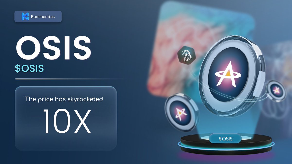 Congratulations to one of our portfolio projects <a href="/osis_world/">OSIS</a> ! We are eagerly waiting for the big surprise!

<a href="/osis_world/">OSIS</a> is creating the first Decentralized Sovereign Organization (DSO), building Web3 infrastructure for a free global economy. They did an IKO with us back in 18th