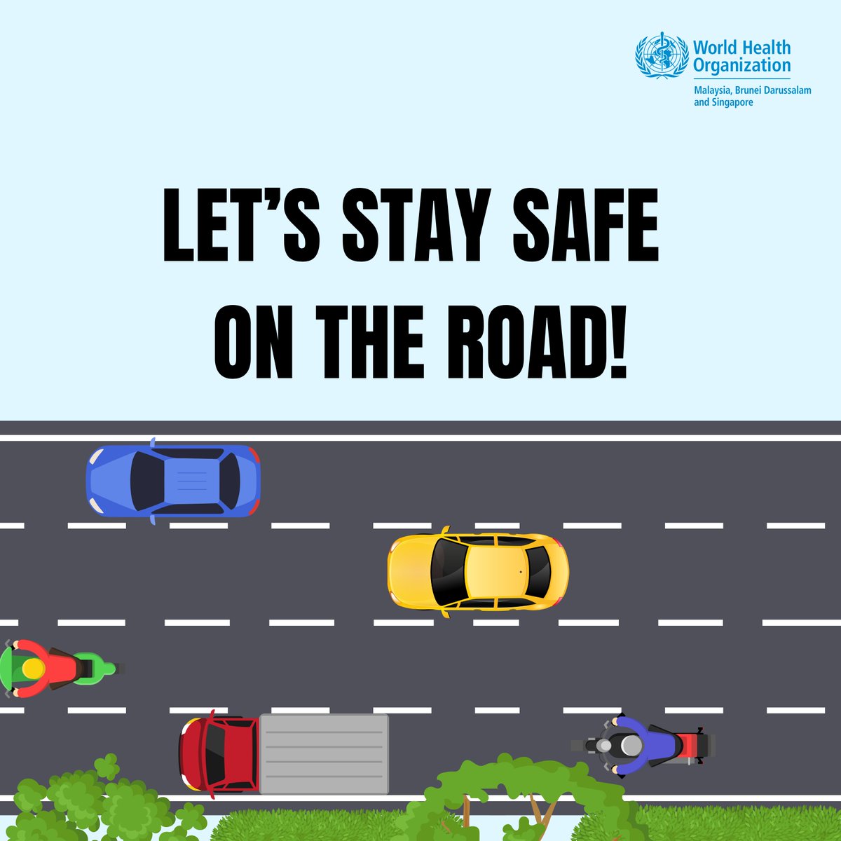 Are you travelling back to your hometown for the Hari Raya celebrations? Stay tuned for a set of tips you can follow to ensure a safe journey on the road for you and your family! #RoadSafety