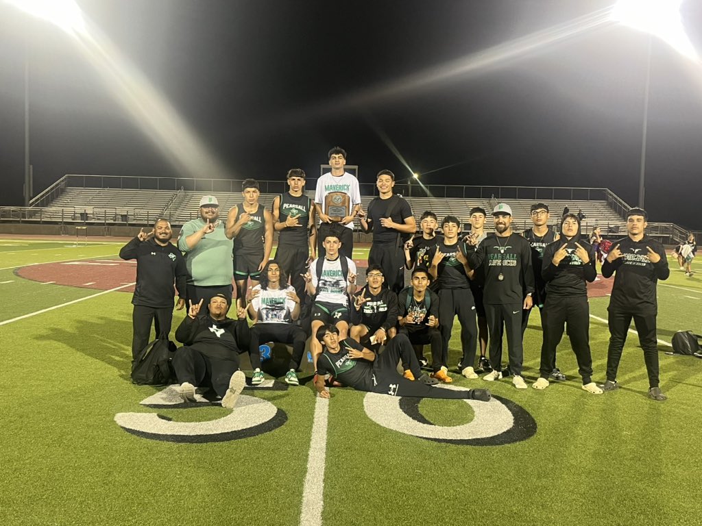 Back 2 Back 2 Back District Champs!! Proud of these young men and coaches! 🤘🏼🤘🏼<a href="/pearsallath/">Pearsall Athletics</a> <a href="/pearsalltfxc/">Pearsall TF & XC</a> <a href="/Pearsall_HS/">Pearsall High School</a> <a href="/pearsallisd/">Pearsall ISD</a>