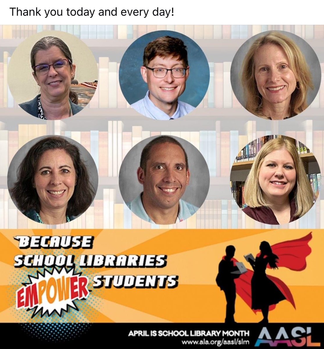 We are grateful for an amazing team of librarians in our school district. ♥️ @PRSchools