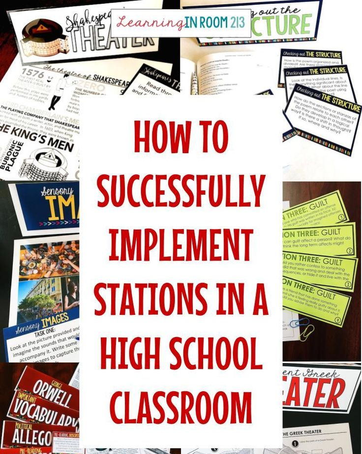 Learning stations or centers are perfect for the high school classroom. On this post, find out how to use this highly effective strategy.

sbee.link/47m6awdkyg  via <a href="/213Room/">Room 213</a>
#hschat #ela #teachertwitter