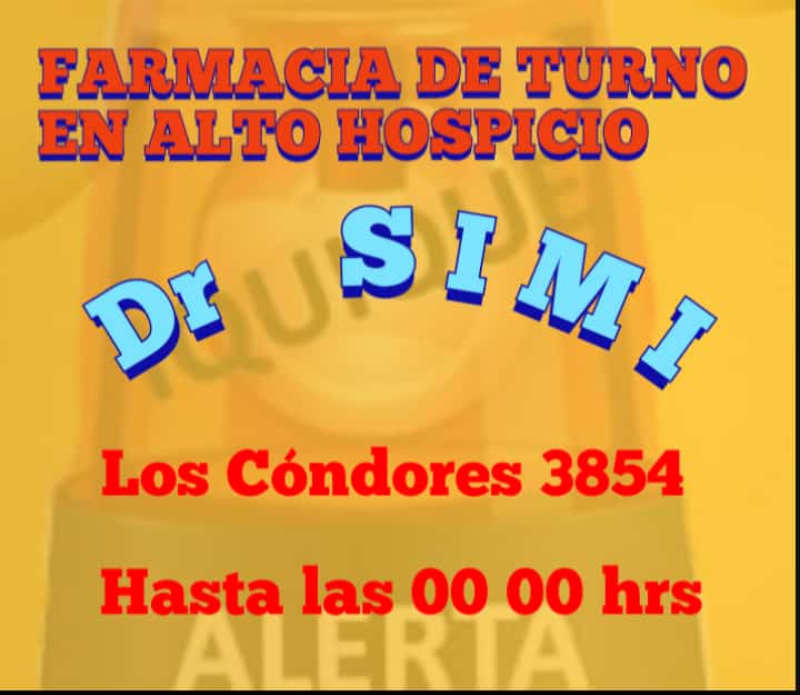 Farmacias de turno en iquique llenar tu hospicio jueves 04 de abril