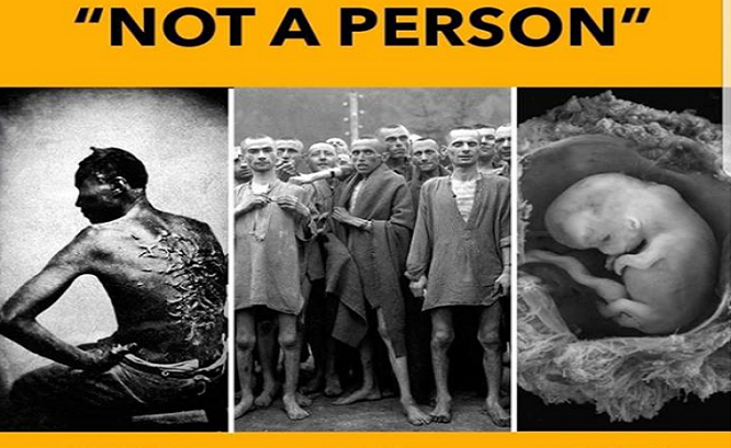 padrehayen's tweet photo. Se dijo que los esclavos no eran personas; se dijo que los judíos no eran personas; hoy se dice que los no nacidos no son personas. https://t.co/SpkqFqXj7N