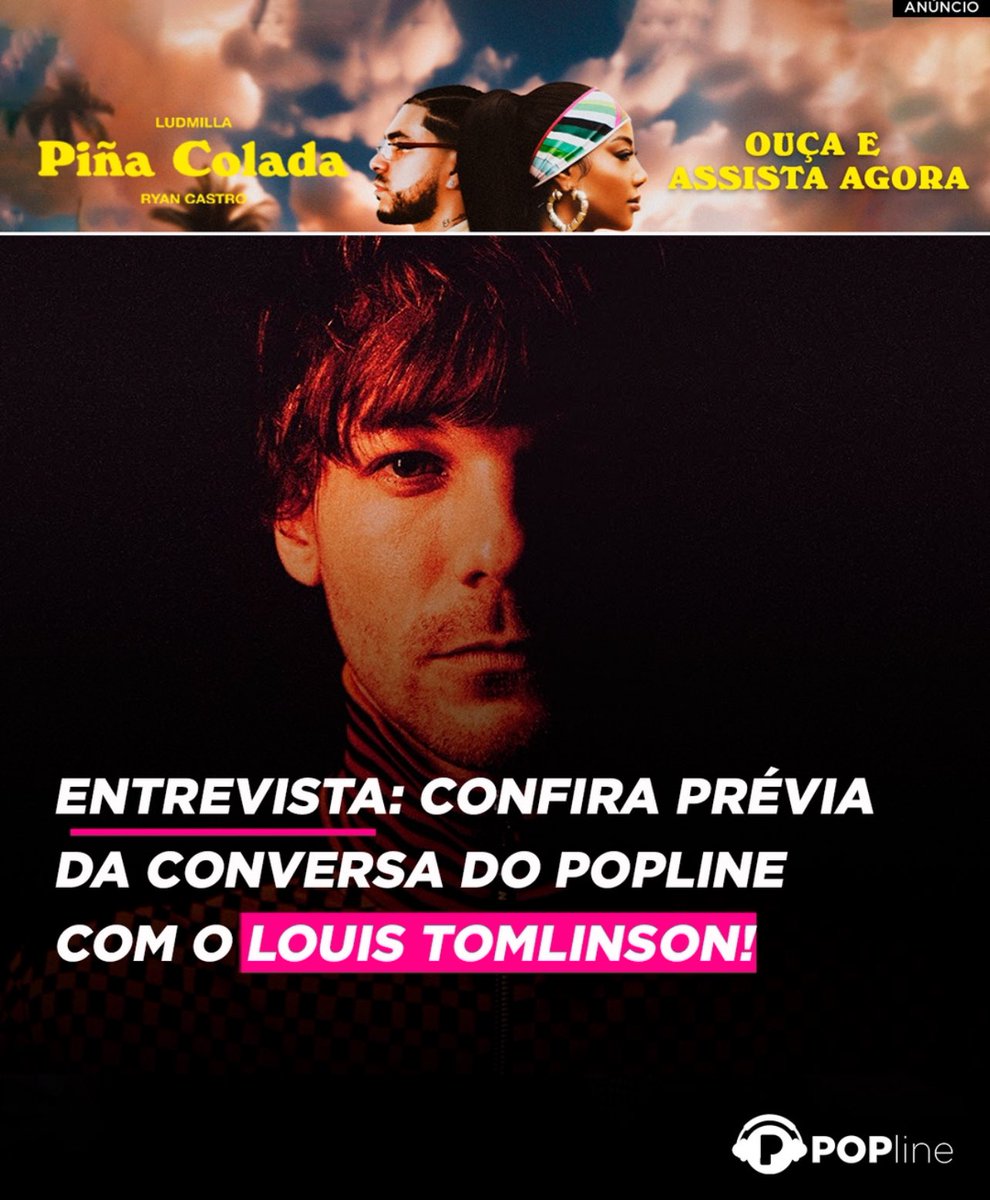 prlouistbr's tweet image. 🎥 - Um pouquinho da entrevista que Louis deu ao PopLine que sairá em breve! 👀
