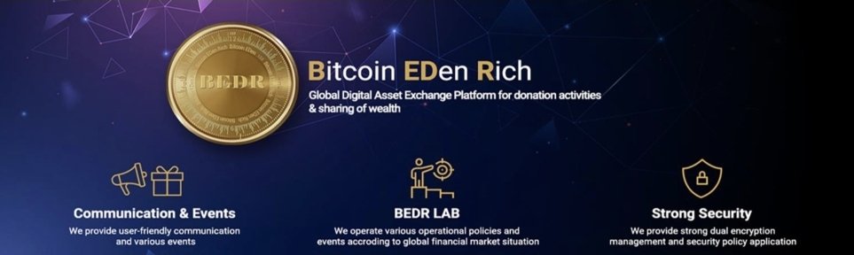 Cryptomarket136's tweet photo. Michelwon Group⚡️BitBEDR Coin?

🟨 It is a company that makes and shares things together. 
🟧 It will become a global financial group with digital assets. 
🟧 BitBEDR Global Listing Project 2024.
🟥 It is a life that divides 10 to 9 of the group's owners. https://t.co/AqoGnD6X5H