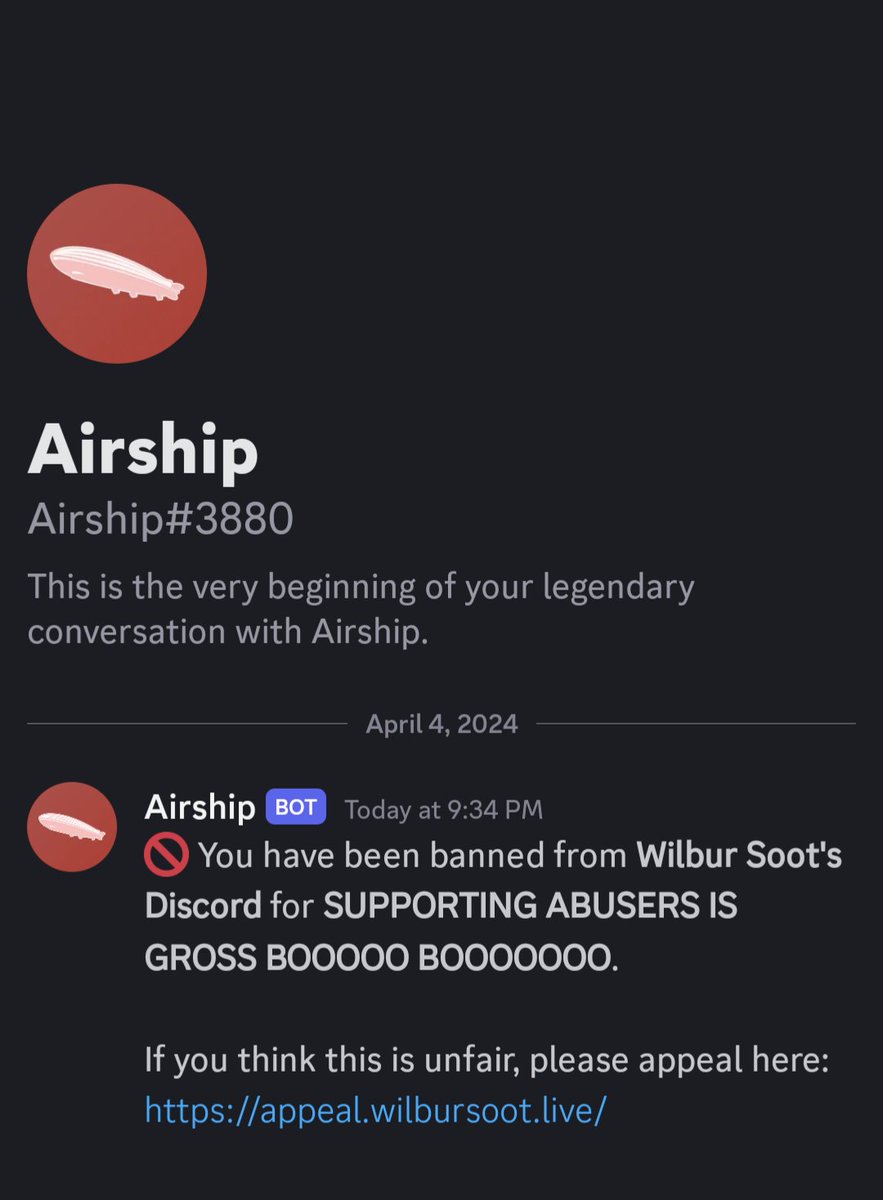 BRO I GOT BANNED FROM THE STUPID FUCKING WILBUR SOOT SERVER ON DISCORD. NO WAY THEY CARE SO MUCH 😭😭😭 #WilburSupportSquad #wilbursoot #fuckshelby