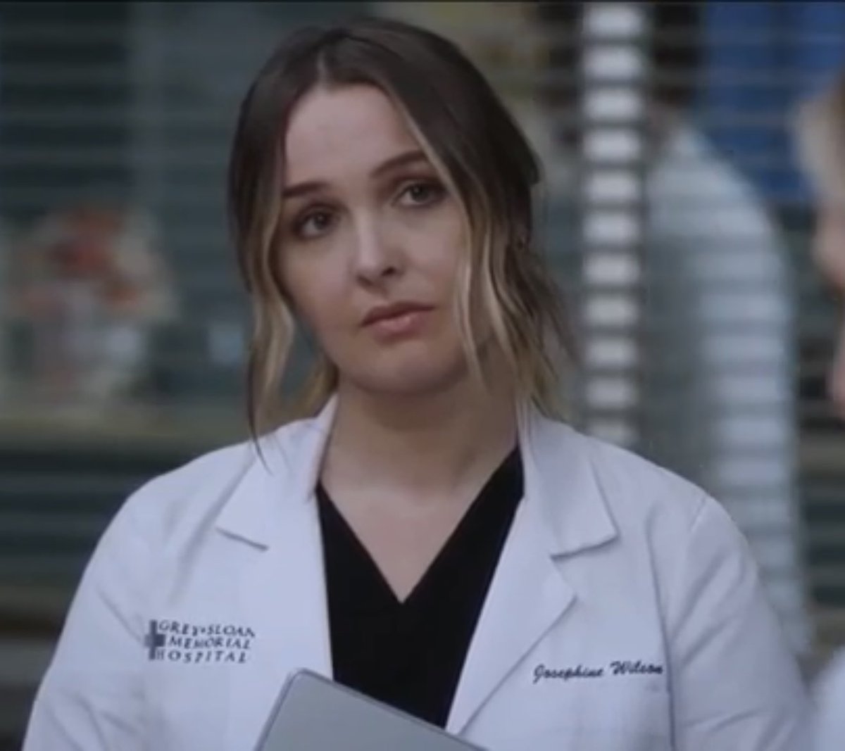 thinkerjowilson's tweet photo. jo in tonight’s episode 🩵🩵 https://t.co/debWkEptV1