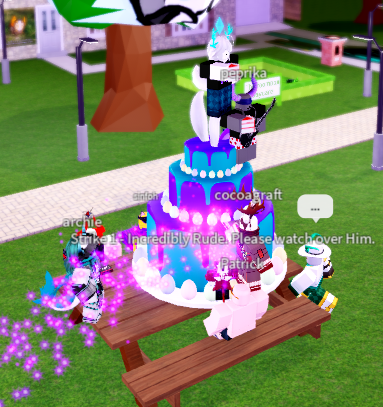 what a wonderful day they even made the cake medhammer for me ! !