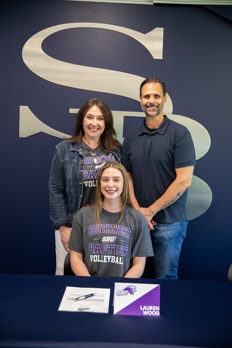 Congrats Lauren Wood on your college signing day ceremony and your commitment to @SBUVB Proud of You 🦅📈