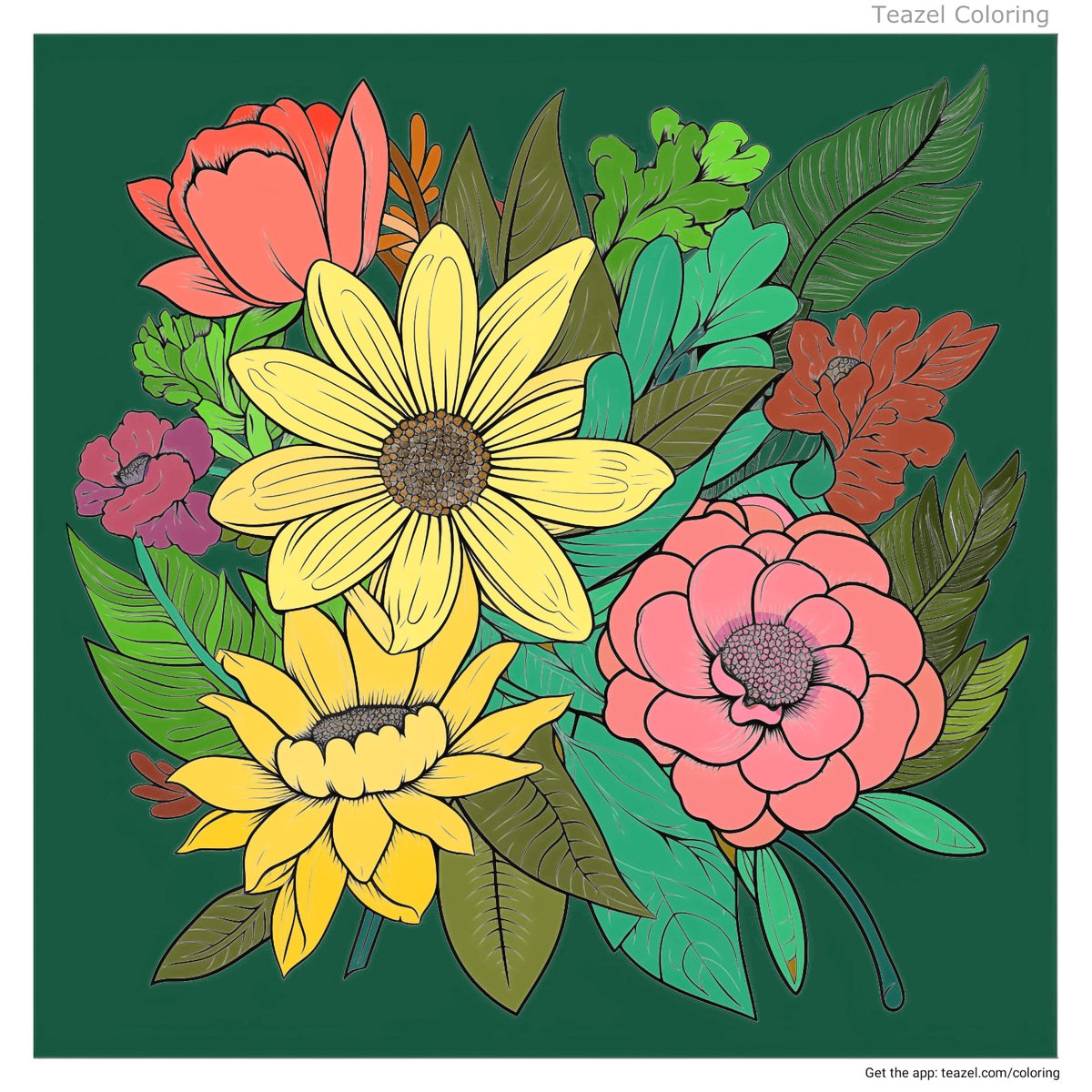 gotmeghan's tweet photo. I don't usually post these here, but I'm proud of them. So, enjoy the spring.๐ #artworkoftheday #coloringapps #springtime https://t.co/9idl1Mwp7w