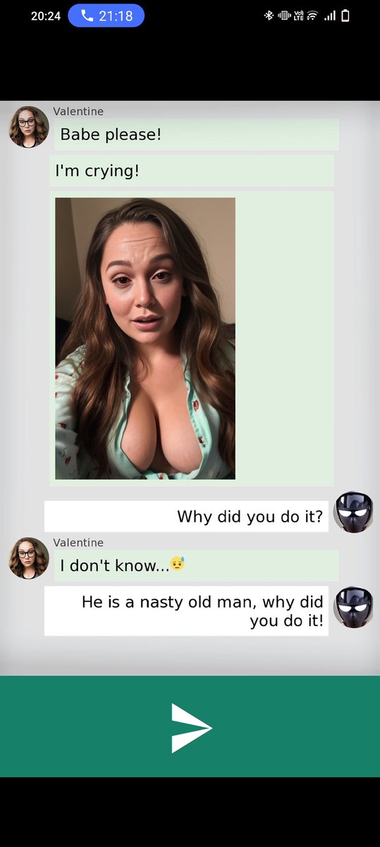 FakersLab's tweet photo. CheatChat deserves a comeback on @itchio. Its AI-generated images open up a world of creativity without using real people, marking the future of digital entertainment. #cheatchat #cheatinggame #LimitlessInnovation #CheatChatRevolution https://t.co/Jod8xa7Vyg