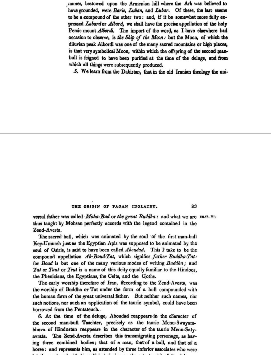 Zhend Avesta according to this ancient Iranian book, the ancient god of Persia was called Mahabad. Mahabad means Mahamuni Buddha or Father Buddha (The great father Buddha). In the Dabistan part of Zhend Avesta, father Buddha is now called Boud-Tat (Abudad).