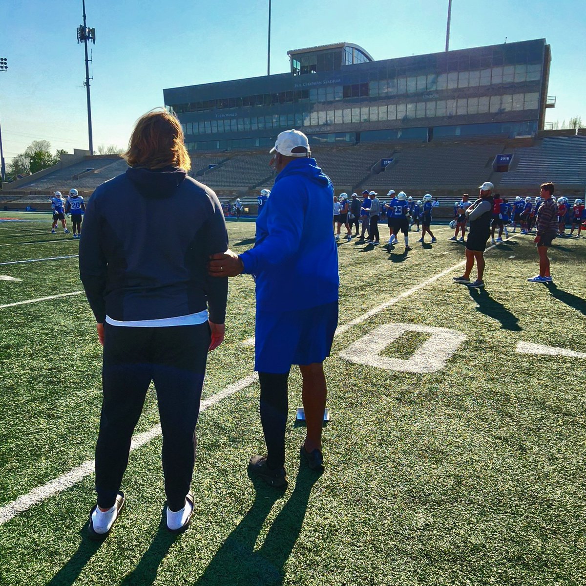 GarrisonUtley's tweet image. Strong practice  at @TulsaFootball . Thank you @CScribner, @CoachRonBurton, and @TulsaCoachKDub for having me up and for making me part of the DL room today. #ReignCane 🌀