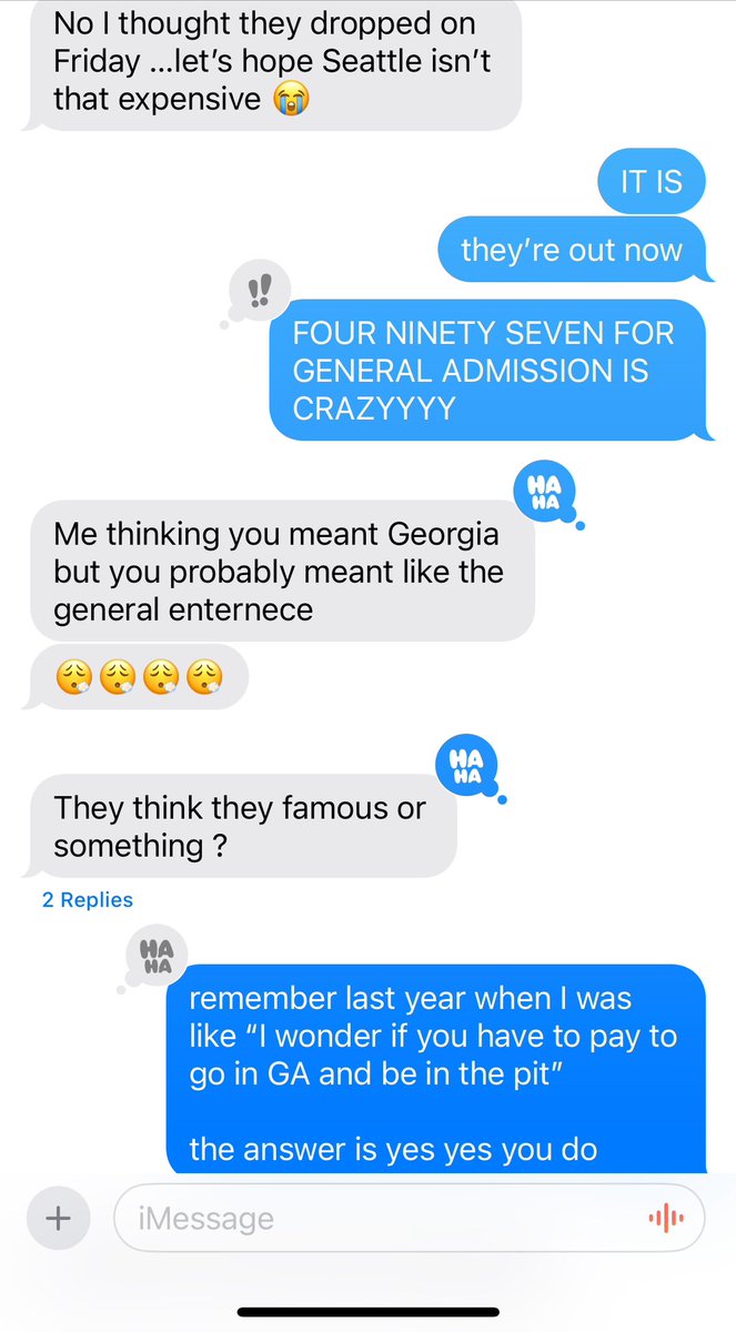 Silly_psycho's tweet photo. Nah Boo you still cute, it’s just  you asking us to pay $497+ to stand when l used to be able to buy 2 tickets for $200 caught me off gaurd  #greyday24 #g59 #scrim #rubydacherry https://t.co/KBhvT0StAW