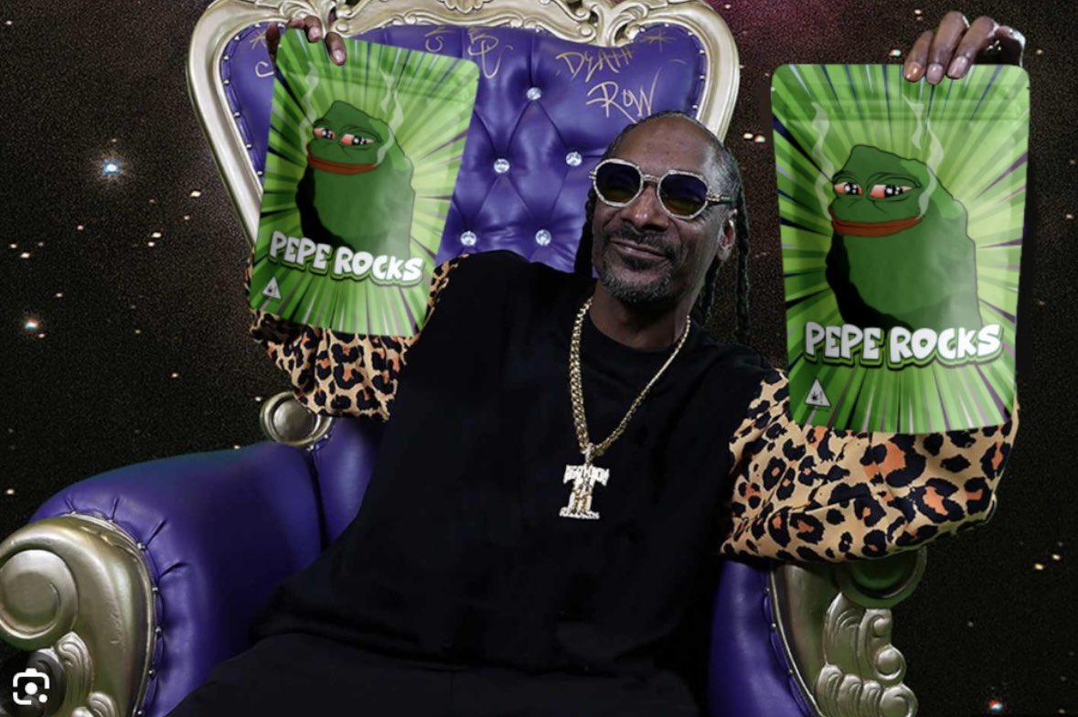 You know Snoop only smokes the best…

Top Shelf PepeRocks 🐸🪨💨