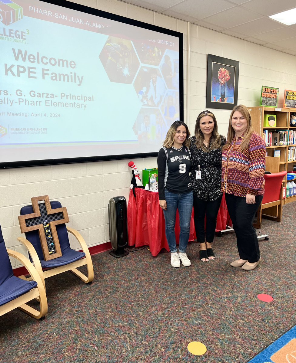 GinaSaenz18's tweet image. @PSJAISD Lots of learning today! Professional Development for Teachers @ Kelly Pharr Elementary. A huge thank you to Dr. Garza- LSSP for providing a presentation on ADHD in the classroom. #SELProgram #PSJACares ❤️🙌🏻