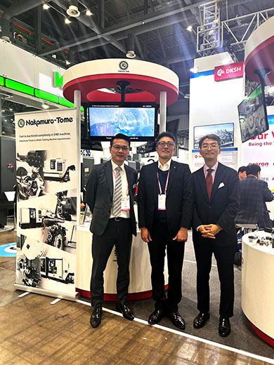 Nakamuratomen's tweet image. 한국의 공작기계를 좋아하는 여러분, 안녕하세요🥰
We, Nakamura-Tome Precision Industry, are now showcasing sample workpieces and introducing our multitasking machines with DKSH Korea at #SIMTOS in @kintex_korea🔥
If you are there, you'll still have time to visit us at
🚩04C320
