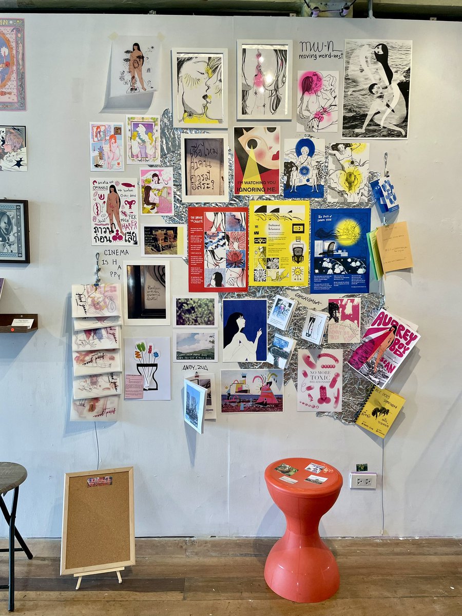 All my prints + new zine is now showcasing at GalileOasis till 21 April. Together with friends who make prints🎨

Will have a table at their art market this weekend (6-7 April). Come see us!