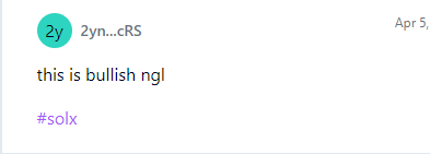 VerminYullo's tweet image. Is $SOLX the next $SOLCHAT ? #SOLCHAT 🤔 

@SolChatCoin 

SolX is next 50M? Social media Dapp platform live already... 250k MC. Sendorrrrrrr

$SOL $CHAT $POOWEL