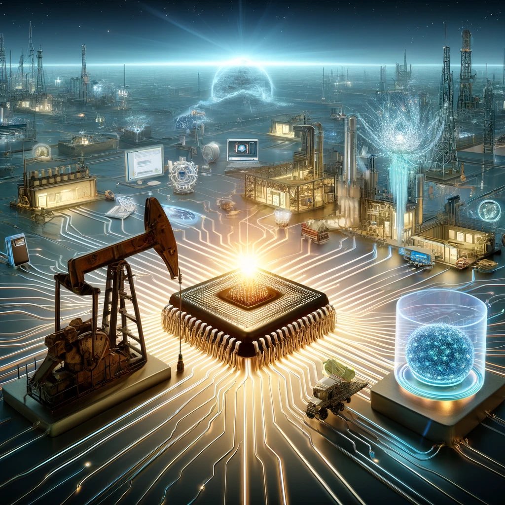 It’s going to take a ton of energy to power this AI evolution. 

Every prompt on chatgpt takes time to render. 

Thats processing power, gigabits…and the prompts are going to get larger and larger. 

Oil &amp; gas will lead the way. 

#fluidlevels #ai #oilfield #energy