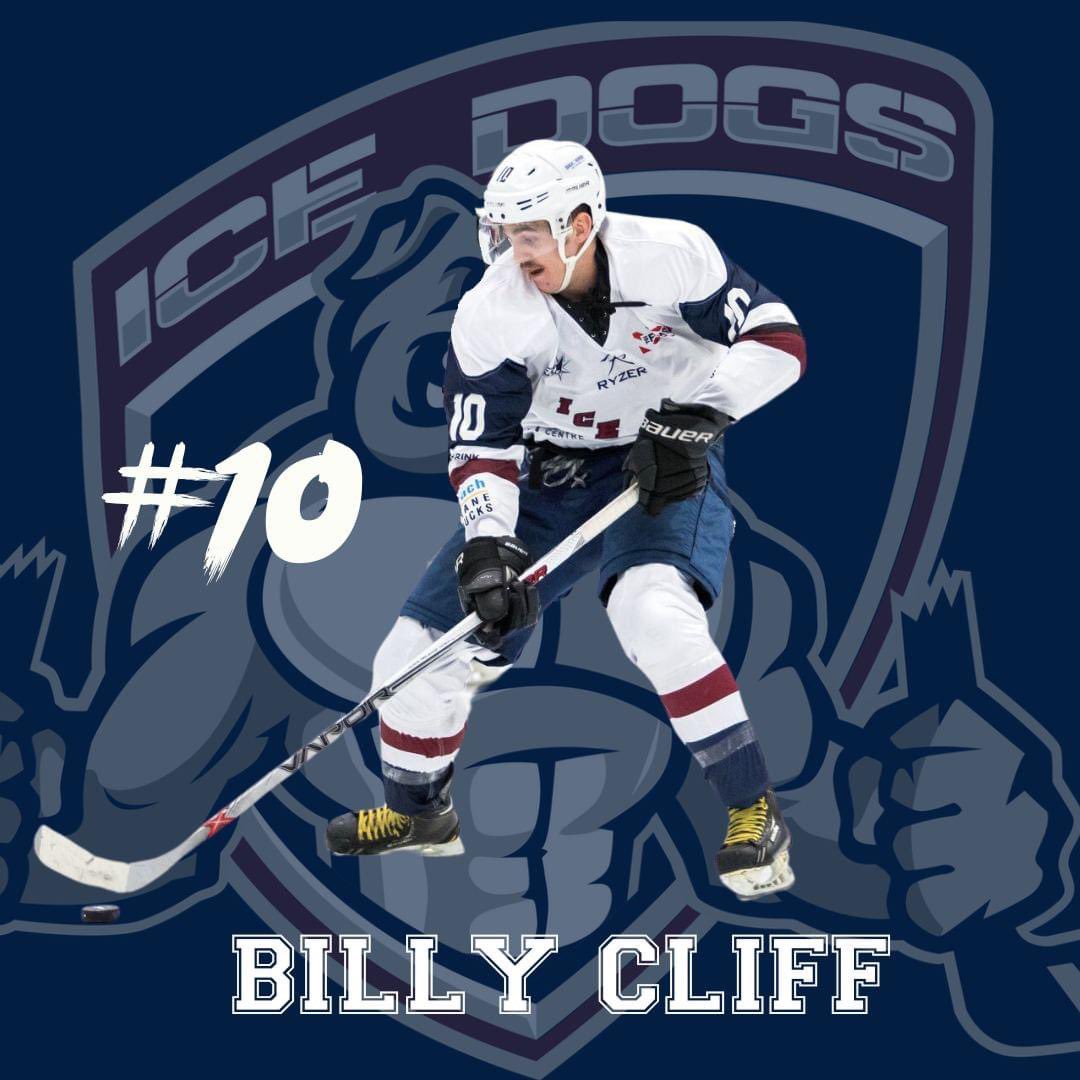 Returning for the 2024 season ... BILLY CLIFF 

After a long break, the Ice Dogs are happy to announce Billy's return to the ice. Get ready to watch him back in action this season! #AIHL