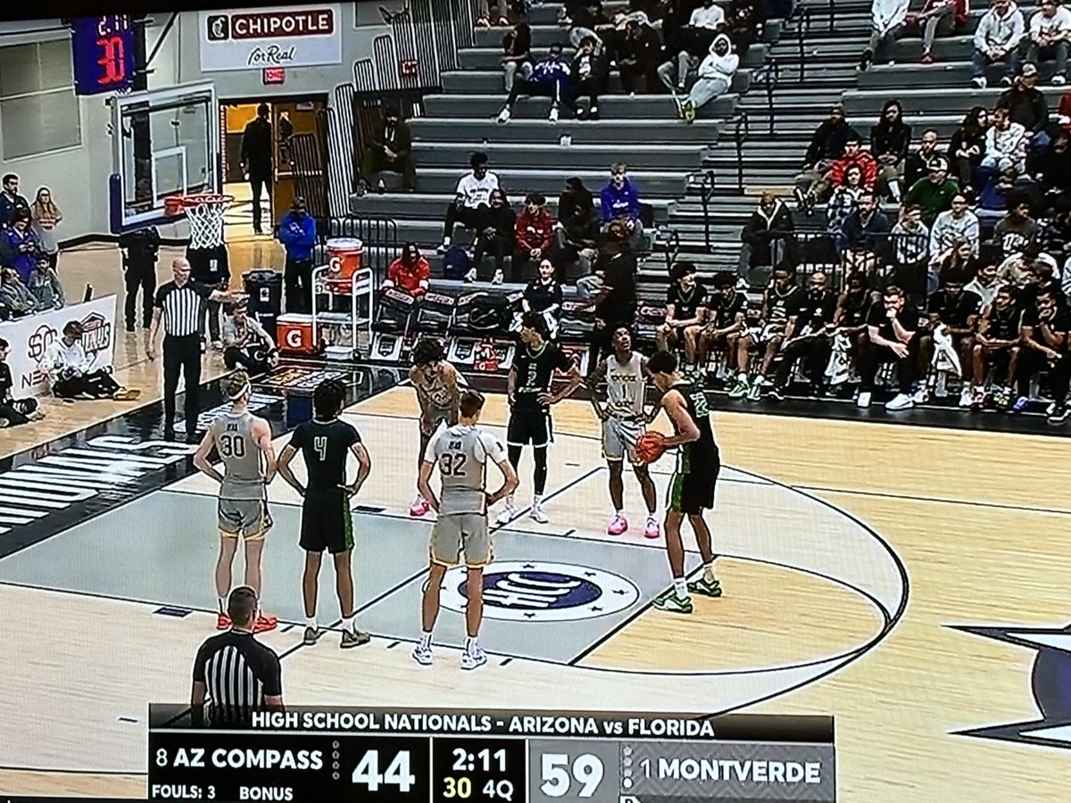 🏀 Fun watching partner school  @mvabasketball at @chipotle Nationals on ESPNU tonight representing Florida, <a href="/BSNSPORTS/">BSN SPORTS</a> and <a href="/Nike/">Nike</a> 

👀 Uni’s look great 🔥 

#NikeTeam #ChipotleNationals 

@MontverdeSports <a href="/milenasavich/">Milena Savich</a>
