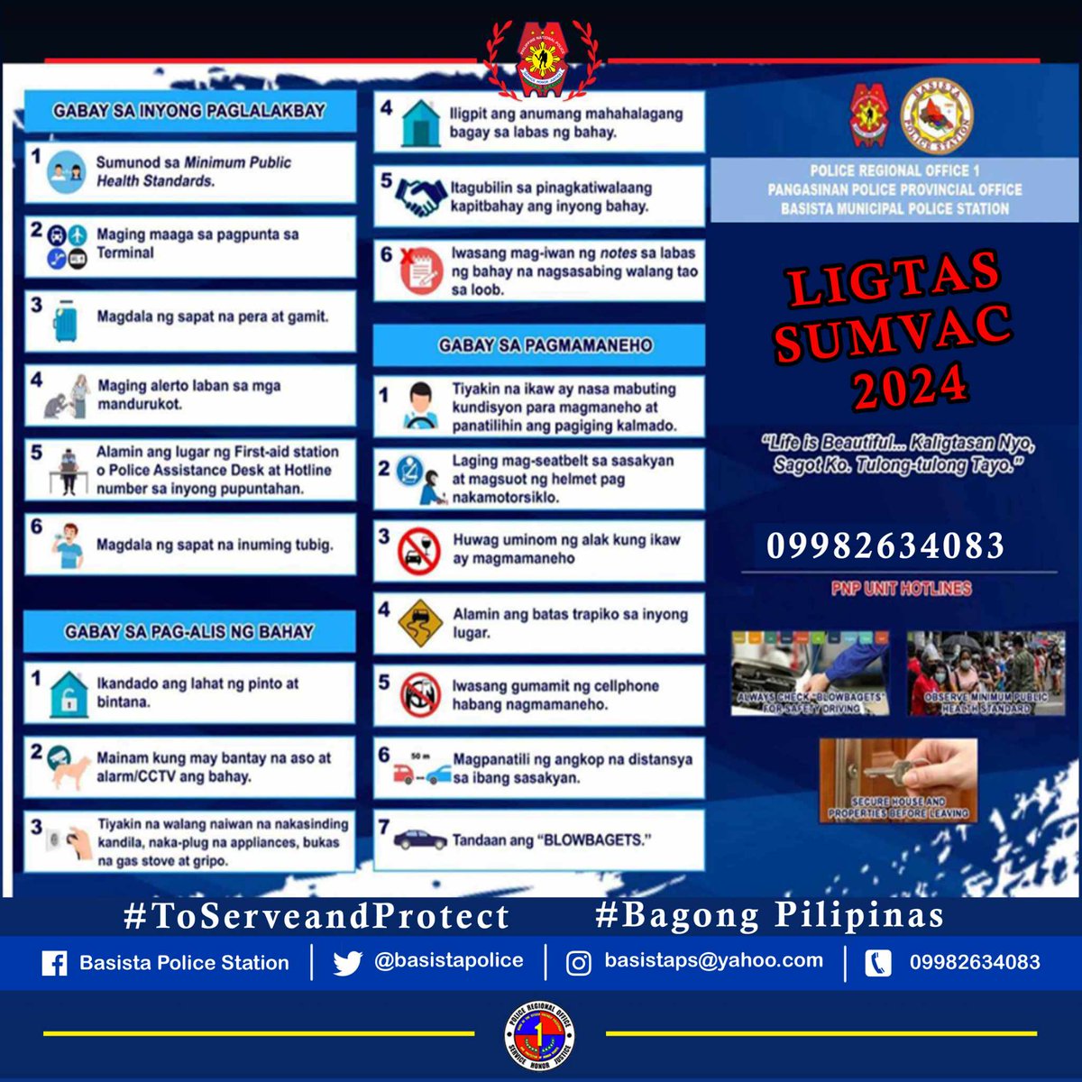 Ligtas SUMVAC 2024
ANTI-RAPE LAW OF 1997
#ToServeandProtect
#BagongPilipinas