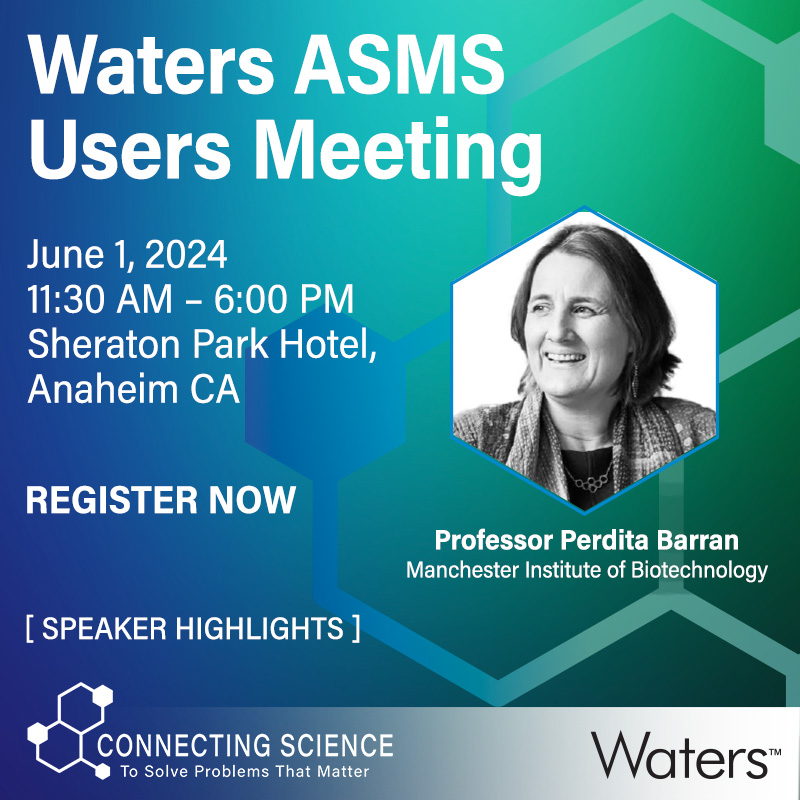 Your journey to #ASMS2024 starts here. Join Professor Perdita Barran as she discusses her exciting research into metabolomic profiling of sebum and serum to monitor progression markers of Parkinson's Disease. See you in Anaheim: bit.ly/4aipCjI #massspectrometry #ASMS2024