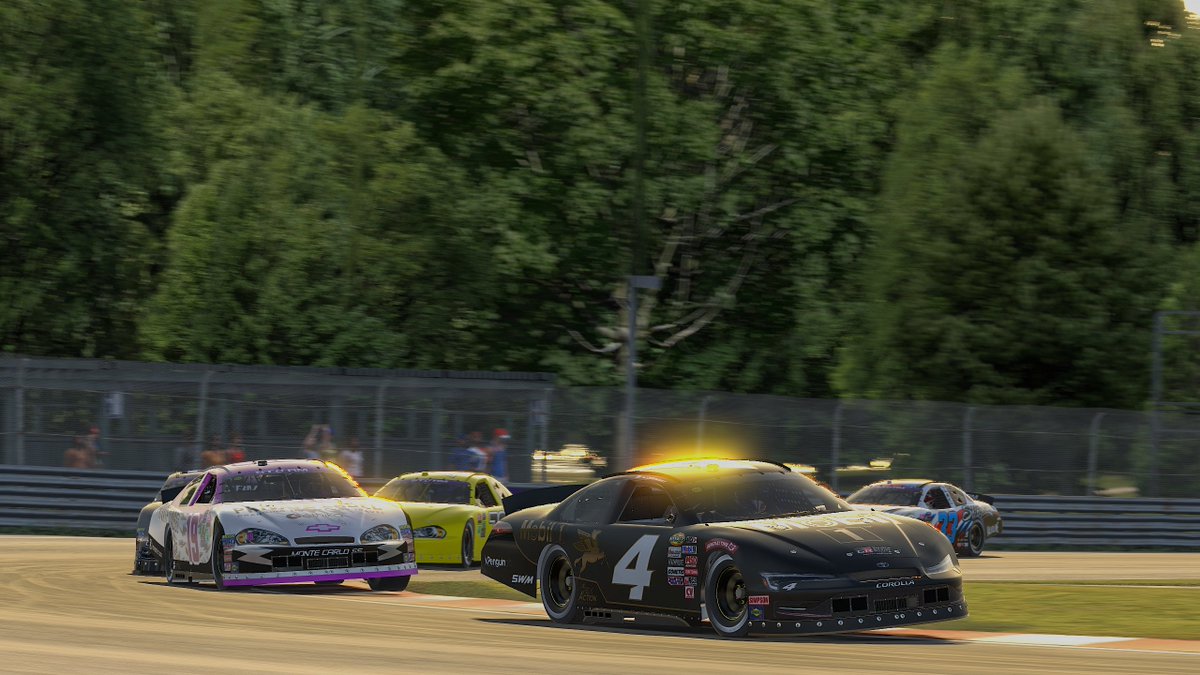 Did @OSRL_ at Montreal tonight and had a time. P4. I'll show up at the next road course! also shoutout @T__Williams23 for this replica scheme, gonna be on the next gen soon