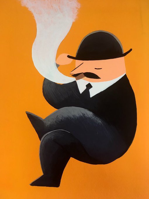 「black pants smoking」 illustration images(Latest)