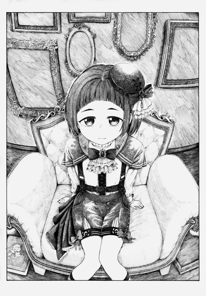 skebに納品しました。[私の中に眠るもの]岡崎泰葉です。リクエスト&amp;ブースト、誠にありがとうございました!! 