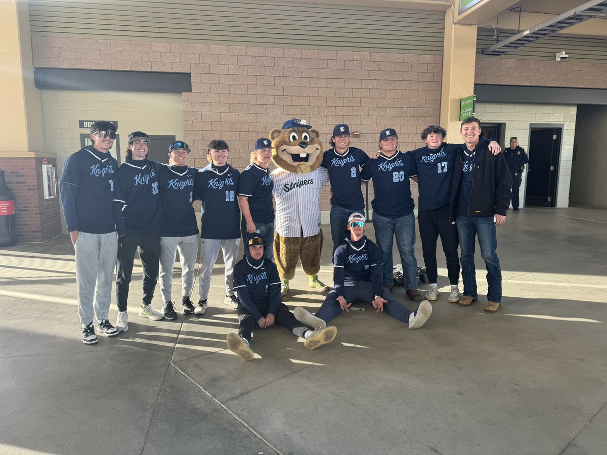 Today was a great day! A full day of baseball with the @BCAdugout boys. Practice and then the Stripers game. Tomorrow we go back to work against North Cobb Christian at 5:30pm at BCA. See you there!