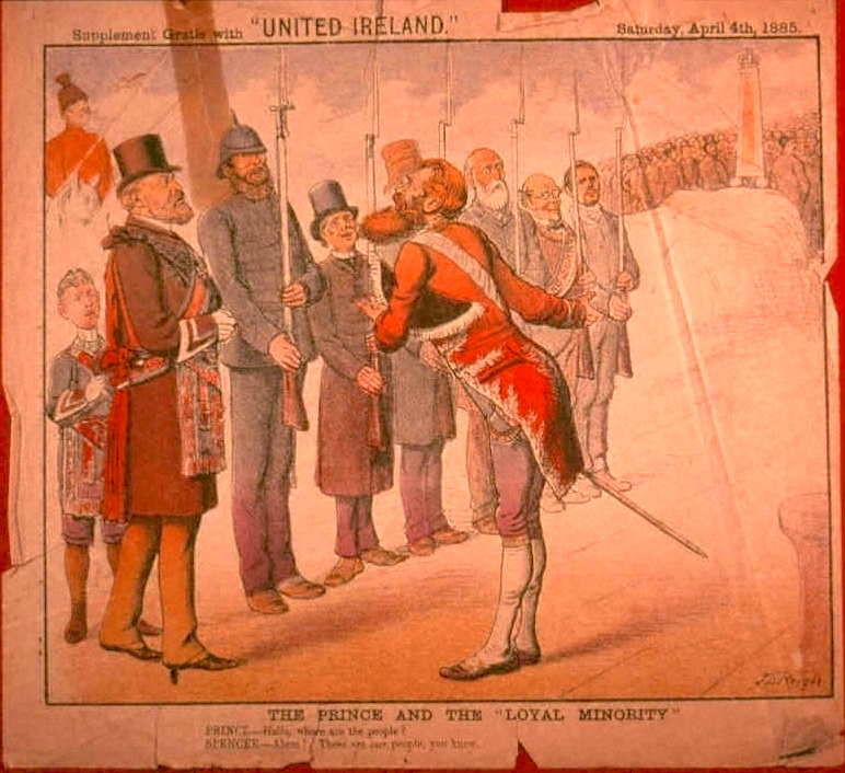 Today in 1885.. Supplement to 'United Ireland', Sat 4th April 1885. Titled: The Prince and the 'Loyal Minority' #otd #Limerick